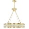Cwi Lighting Nova 8 Light Chandelier With Champagne Finish 9906P31-8-208 - alternate 1